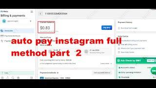 auto pay instagram full method part 2