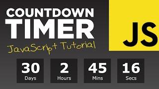 Learn how to make a simple countdown timer using JavaScript! - #97