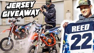 Chad Reed Full Mini Bike Prep! JERSEY GIVEAWAY!!