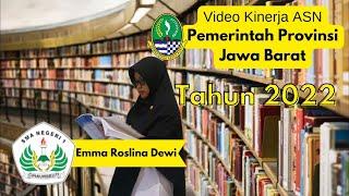 Emma Roslina Dewi - Guru Ahli Pertama - Dinas Pendidikan - Kinerja Pemprov Jawa Barat Tahun 2022