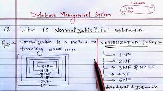 What is Normalization? full Explanation | DBMS | Learn Coding