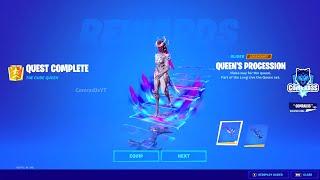 Glide in the smoke stacks at Steamy Stacks Fortnite - How to Unlock FREE Queen's Procession Glider