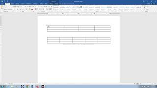 How to draw a table with rows and columns in Word and insert data inside the table