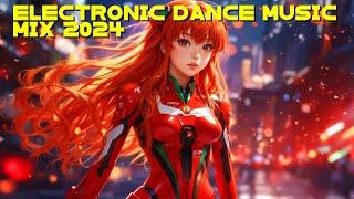  Electronic Dance Music Mix 2024 - Remixes, House, EDM, Techno, Eurodance Mix 