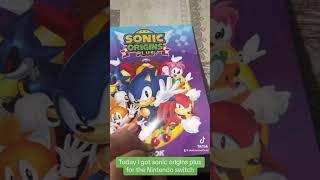 Sonic ￼origins plus unboxing #sonic #sonicthehedgehog #sonicorigins ￼#sonicoriginsplus #unboxing