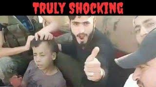 The Brutality Of The Syrian Civil War | Shocking Video Where Rebels Behead A 12 Year Old Boy