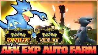 EASY EXP FARM WITH THIS ONE TRICK! | POKEMON SCARLET & VIOLET GAMEPLAY