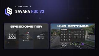 [QB/ESX/QBOX] FiveM | The Best Hud Script | savana-hudv3