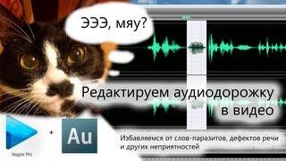 Обработка звука в видео с помощью Sony Vegas Pro и Adobe Audition