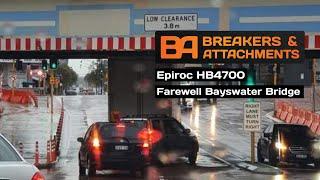 Demolition of Bayswater Bridge with Epiroc Equipment | BAEG Australia