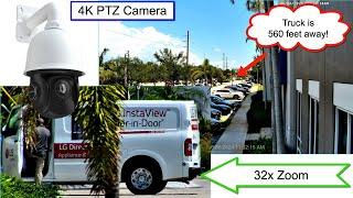 4K PTZ Camera with 32x Zoom