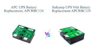 APC vs SafeAMP UPS Battery Replacement Comparison! 