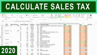 How to Calculate Sales Tax in Excel - Tutorial
