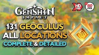 Genshin Impact 131 All Geoculus Location!