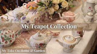 My Teapot Collection!! // Vintage, Bavarian, Johnson Brothers