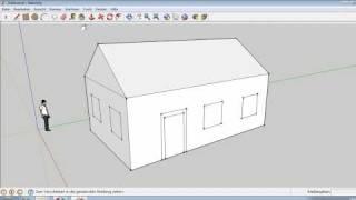 Google Sketchup 5: Ein einfaches Haus erstellen