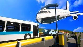 Massive Plane Crashes into Bridge Full of Cars! - Brick Rigs Gameplay