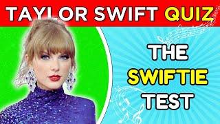 TAYLOR SWIFT Music Quiz Test ‍ | ️Only for REAL Swifties 