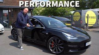 2019 Tesla Model 3 Performance Real-World range and efficiency Newcastle to the South Coast