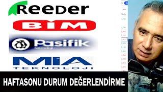 Reeder Teknoloji - Mia Teknoloji - Pasifik Donanım - Bimas Hisse Yorum - Borsa İstanbul Hafta sonu