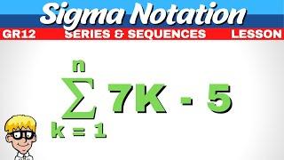 Sigma Notation Series Sequences Grade 12