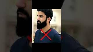 Muslim best men beard look Vs non muslim beard and hair look #shorts