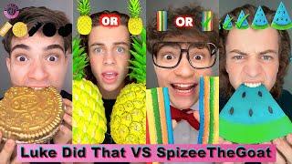 *2 HOURS* LUKE DID THAT vs SPIZEE THE GOAT | Spicy Food Challenge Compilations 2024