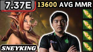 7.37e - Sneyking ENCHANTRESS Hard Support Gameplay 20 ASSISTS - Dota 2 Full Match Gameplay