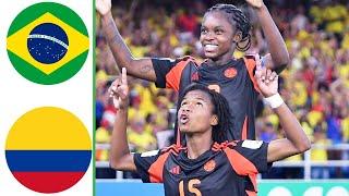 Brazil vs Colombia | Highlights | Women's Friendly 27-10- 2024