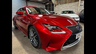 LEXUS RC 300H 2.5 F-SPORT PETROL/HYBRID