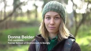 Meet Science at ANU PhD candidate Donna Belder