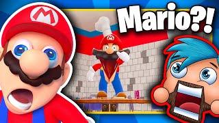 Mario, but UH something is OFF?! - BTG Reacts