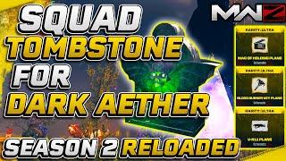 Tombstone Glitch WITH SQUAD in DARK AETHER MW3 Zombies