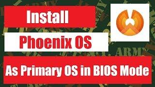 Install Phoenix OS as main OS in BIOS mode