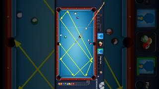 8 Ball pool trick shot tutorial  #shorts #8ballpool #youtubeshorts