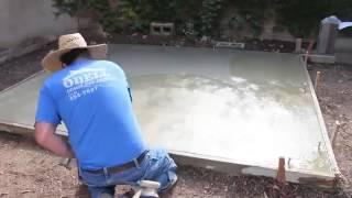 DIY How To Pour A Concrete Slab For Your Shed