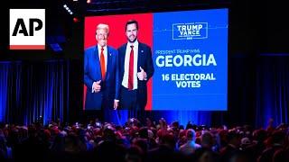 Trump wins Georgia, moves closer to winning the 2024 presidential election