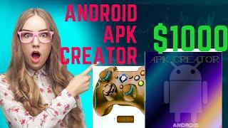 HOW TO USE ANDROID APK CREATOR WITH ADMOB $100