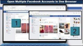 How to login Facebook Multiple Accounts on Google Chrome Browser in Windows