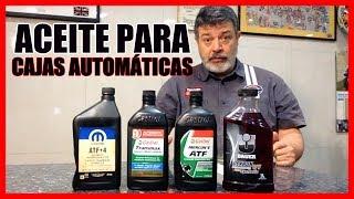 TIPOS de ACEITES para CAJAS AUTOMÁTICAS