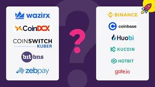 Which is the Best Crypto Exchange? - Malayalam Comparison | WazirX, CoinDCX, Binance, Hotbit, KuCoin