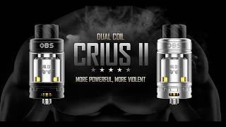 OBS Crius ll Dual Coil RTA | Back in Full Force | VapeGearNews