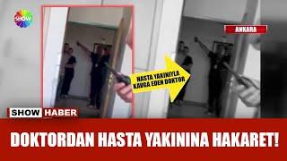 Hastanın annesini odadan çıkarmak istedi