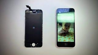 Ремонт iPhone 5c Замена дисплейного модуля