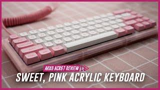 VERY Pink Budget Acrylic Keyboard | Akko ACR67 Review
