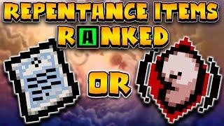 Ranking EVERY Repentance Item - The Binding of Isaac Tier List