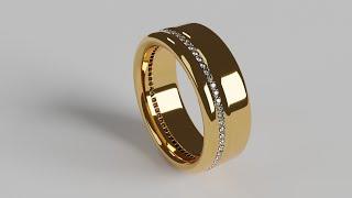 How to model a Wedding Ring in Blender JewelCraft [Tutorial]