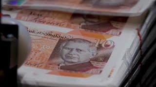 WATCH: The UK starts production of new King Charles banknotes