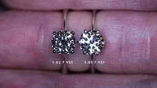 Can You Tell Which Is The better diamond? Both of the same GIA Certificate Grades