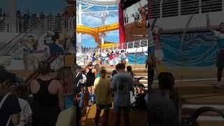 Sail Away Deck Party on the Disney WISH!! ️ #disneycruise #disneywish